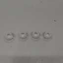4Pcs Breast Pump Flange Insert 18mm Compatible with Momcozy/Spectra/Medela/eufy/Elvie/Lansinoh/Paruu P10 Breast Pump, Fit for Momcozy M5/M9/M6/V2 Pro/V2 pro/S12 Pro/eufy E10 S1 S1 Pro, 24mm Flange