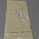 AHANDMAKER 1 Set Director Chair Replacement Cover, Casual Directors Chair Cover Kit Replacement Cover Polyester with Wood Stick for Director Chair (Round Stick), Cream-Coloured 55x16.5cm+57x38.5cm