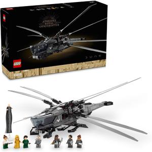 LEGO Icons Dune Atreides Royal Ornithopter 10327, Collectible Dune Inspired Model for Build and Display, Adult Gift Idea for Sci-Fi Movie Fans, 8 Minifigures