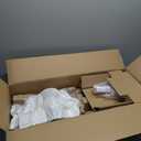 Amazon Basics Cordless Vacuum Cleaner for Carpet and Hardwood, Lightweight (5 lbs), White