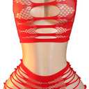 Sexy Lingerie For Women Sheer High Elasticity Bodystocking Bodysuit For Women One Size Fit 80-150 LB