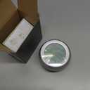 T-4660 Water Resistant Suction Cup Atomic Clock, Silver
