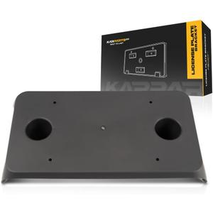 for Chevy Blazer 2019 2020 2021 2022 License Plate Bracket | Front | Made of PP Plastic | Replacement for GM1068211 | 191275731680, 42443601