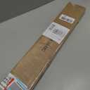 No Drill Cordless Vinyl Mini Blinds,White,21.5" W x 36" H