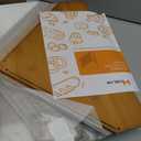 WOWLIVE Corner Bread Box for Kitchen Countertop, Large Vintage Bread Storage Container Bin for Homemade Bread, Double Layer Farmhouse Bread Holder for Kitchen, Cabinet, Pantry (Caramel, Medium)