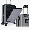 Carry-on Luggage by MAITO - Hardside Lightweight Carry on Luggage with Spinner Wheels, Laptop Compartment, Built-In Phone & Cup Holder - 20-inch 22L Expandable to 29L, Airline Approved TSA Lock