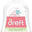 Dreft Dish Soap, Plant Based, Fragrance Free, 18 Fl Oz (Pack of 3)