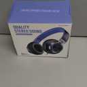 AILIHEN C8 Kids Headphones Wired, On-Ear Headphones with Microphone and Volume Control Foldable Corded Stereo 3.5mm Headset for School Teens Smartphones Chromebook Laptop Tablets Travel (Black Blue) (Medium)