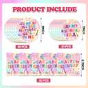 Its Me Hi Im The Birthday Girl Its Me Tableware Set In My Birthday Era Party Supplies Paper Plates and Napkins for Girls Birthday Decorations