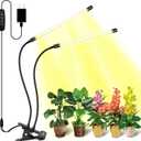 bseah Grow Light Plant Lights for Indoor Plants, Full Spectrum Plant Grow Lamp, 10 Dimmable Levels Auto ON & Off with 3/9/12H Timer