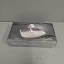 Ergonomic Wireless Keyboard and Mouse Set Creamy Wireless Keyboard Silent Mice Set with Wrist Rest for Computer, Laptop, PC, Mac, Windows (Gray White)