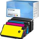 Acaves 962XL Ink Cartridges Combo Pack HP962XL/962 Ink Cartridges Combo Pack for HP Ink 962XL Combo Pack HP962XL Use with HP Officejet Pro 9010 9015 9018 9020 9025 Printers, 4 Pack