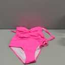 SUUKSESS Women Sexy Halter Tankini Bathing Suit Slimming Tummy Control Swimsuit (Medium, 06 Hot Pink)