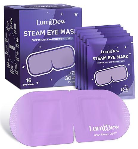 LumiDew Steam Eye Mask, Self Heating Heated Eye Mask for Sleep, Warm Compress for Eyes, Moist Heat for Dry Eye Relief, Stye Eye Treatment, Spa, Travel Essentials & Relaxation Gifts, Unscented 11 Pack LumiDew Steam Eye Mask, Self Heating Heated Eye Mask for Sleep, Warm Compress for Eyes, Moist Heat for Dry Eye Relief, Stye Eye Treatment, Spa, Travel Essentials & Relaxation Gifts, Unscented 11 Pack