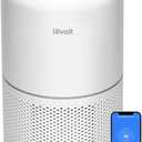 LEVOIT Air Purifiers for Home Bedroom, HEPA Sleep Mode, AHAM VERIFIDE, Smart WiFi for Home Large Room, Quiet Cleaner for Pet Hair, Allergies, Dust, Smoke, Pollen, Alexa Control, Core300S-P, White