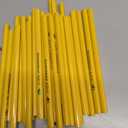 Ticonderoga My First Tri-Write Wood-Cased Pencils, Unsharpened, 2 HB Soft, Without Erasers, Yellow, 36 Count