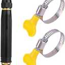 Home High-Pressure Car Wash Water Gun - Powerful Pressure Washer Hose Attachment with Booster Nozzle, Adjustable Spray Patterns for Car, Garden, Outdoor Cleaning & Watering Plants Vegetables (A-1)