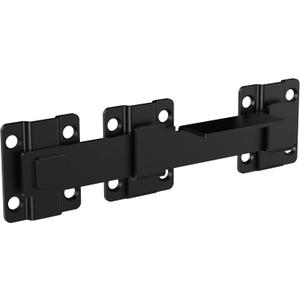 National Hardware N166-023 8.23-in Modern Black Gate Latch