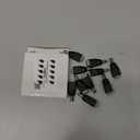 CHANZON (10 x Male DC Power Connector 5.5mm x 2.1mm 12V 24V Power Jack Socket for Led Strip CCTV Security Camera Cable Wire Ends 10Pcs Plug Adapter