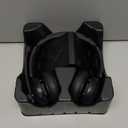 COSMUSIS Wireless Headset with Mic for Work, Bluetooth 5.3 Headsets with Microphone and Detachable Earpads, 50H Playtime with Charging Base, Noise Cancelling Headphones for Work with Mic Mute