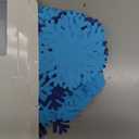 Kisston 360 Pcs Snowflake Cutouts Paper 3.9 Inch Winter Snowflake Shape Die Cuts Paper for DIY Projects Craft Classroom Bulletin Board Decor(White, Blue, Dark Blue,Classic Style)