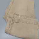 GRAPENT Womens Flare Jeans High Waisted Wide Leg Baggy Jean for Women Stretch Denim Pants (X-Small, Pale Khaki)
