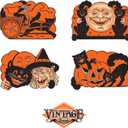 4 x Beistle Halloween Cutouts 9"