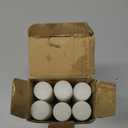 6Pack Flameless Taper Candles with Timer 6 Hours On and 18 Hours Off Cycle Automatically for Table Decorations Halloween Christmas Church Wedding (Warm White) No Remote