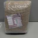 tchdio Waffle Bath Mat-Runner Rug, Super Absorbent Non Slip Bath Mats for Bathroom Machine Washable Long Rugs with Tassels, Bath Rugs for Bathroom Floor Beside Tub, 2' x 6' (Brown)