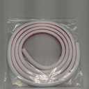 78 in Cord Hider Wall, Wire Covers for Cords on Wall, Flexible Cable Concealer for Cable Hider, Self-Adhesive Silicone Wire Hider for TV Powers Home Office, W0.59inxH0.39in, White