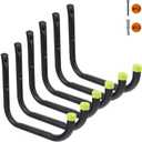 Garage Organization Hooks Heavy Duty Garage Storage Utility Wall Hooks Garden Tool Wall Hanger for Ladder Bike Shelf Hose Power Tool 6 Pack