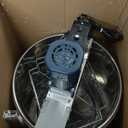 VEVOR Electric Honey Extractor, 4/8 Frame Stainless Steel Beekeeping Extraction, Honeycomb Drum Spinner with Transparent Lid, Apiary Centrifuge Equipment with Height Adjustable Stand, Silver