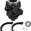 Pentair 262506 1-1/2-Inch 6-Way Clamp Style Valve Replacement Pool and Spa Sand Filter