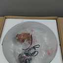 Farmhouse Pendant Lights, Adjustable Hanging Light Fixtures with Hammered Metal Shade, 18.1 inch Pendant Lighting for Kitchen Island, Blue