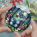 Butterfly Christmas Ornament for Tree, Holiday Decor, Gifts for Butterfly Lovers