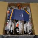 Amico 5/6 inch 3CCT LED Recessed Lighting 12 Pack, Dimmable, Damp Rated, 12.5W=100W, 950LM Can Lights with Baffle Trim, 3000K/4000K/5000K Selectable, Retrofit Installation - ETL & FCC Certified