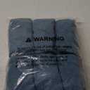 Genina Waterproof Seat Covers for Dining Room Chairs, Stretch Chair Covers Removable Washable Dinning Room Kitchen Chair Seat Cushion Slipcovers (Leaves-Peacock Blue, 6 PCS)