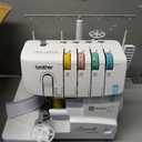 Brother Serger, 1034D, Heavy-Duty Metal Frame Overlock Machine, 1,300 Stitches Per Minute, Removeable Trim Trap, 3 Included Accessory Feet, White