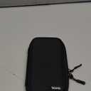 Diabetes Travel Case EVA Hard Shell Diabetic Supplies Bag Organizer for Blood Sugar Testing Kit, Glucose Monitor Kit with Meter, Glucose Test Strips, Lancets, Lancing Device, Alcohol Wipe (Black)