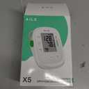 Blood Pressure Monitor, AILE Blood Pressure Machine Upper Arm Large Cuff(8.7"-16.5"), High Automatic Blood Pressure Monitors Cuff for Home Use, (BP) Manual Arm Blood Pressure Monitors, 2 * 99 Memory (White)