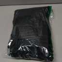 WDIRARA Girl's Paper Bag Waist Belted Wide Leg Pants Casual Elastic High Waist Pants (Black, 16Y)