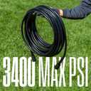 Westinghouse 50 ft PVC Pressure Washer Hose - 3400 Max PSI - For Gas and Electric Pressure Washers