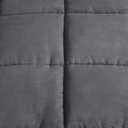 Eddie Bauer - Queen Comforter Set, Microsuede Bedding with Soft Plush Faux Shearling Reverse, 3 Piece Bed Set with Matching Pillowcases (Cabin Plaid Grey)