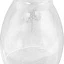 Clear Seeded Glass Shade, Modern Light Fixture Replacement Globe or Cover with 1-5/8-Inch Fitter for Chandelier Wall Sconce Pendant Light, G0022