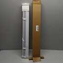 Aluminum Mini Blinds for Indoor Windows Cordless 1In No Holes 100% Privacy Protection L-Shaped Slats Room Darkening Horizontal Window Blinds for Office,Home, White, Custom Size