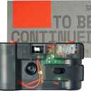 to Be Continued (TBC) Reusable 35mm Film Camera – Transparent Design, 28mm Wide Lens, Reloadable and Analog, Built-in Flash, Point and Shoot