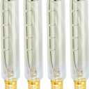 Refrigerator Light Bulb Fit for Sub-Zero 500 501 550 532 542 561 590, Replace 7014647, Light Bulb E17 Base 120V 40W, 4Pcs