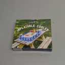 Inflatable Patriotic Ice Serving Bars Inflatable Drink Cooler Buffet Salad Serving Trays Fun Hot Tub Drink Holder Food Floating Cooler Holder for Independence Day BBQ Picnic Pool Party Supplies