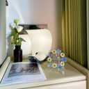 Nurse Appreciation Gifts for Women Resin Floral Keepsake Plate Decor with Pressed Real Flowers (Blue & White) Nurses Week Gifts & Thank You Gift for Nurse Female