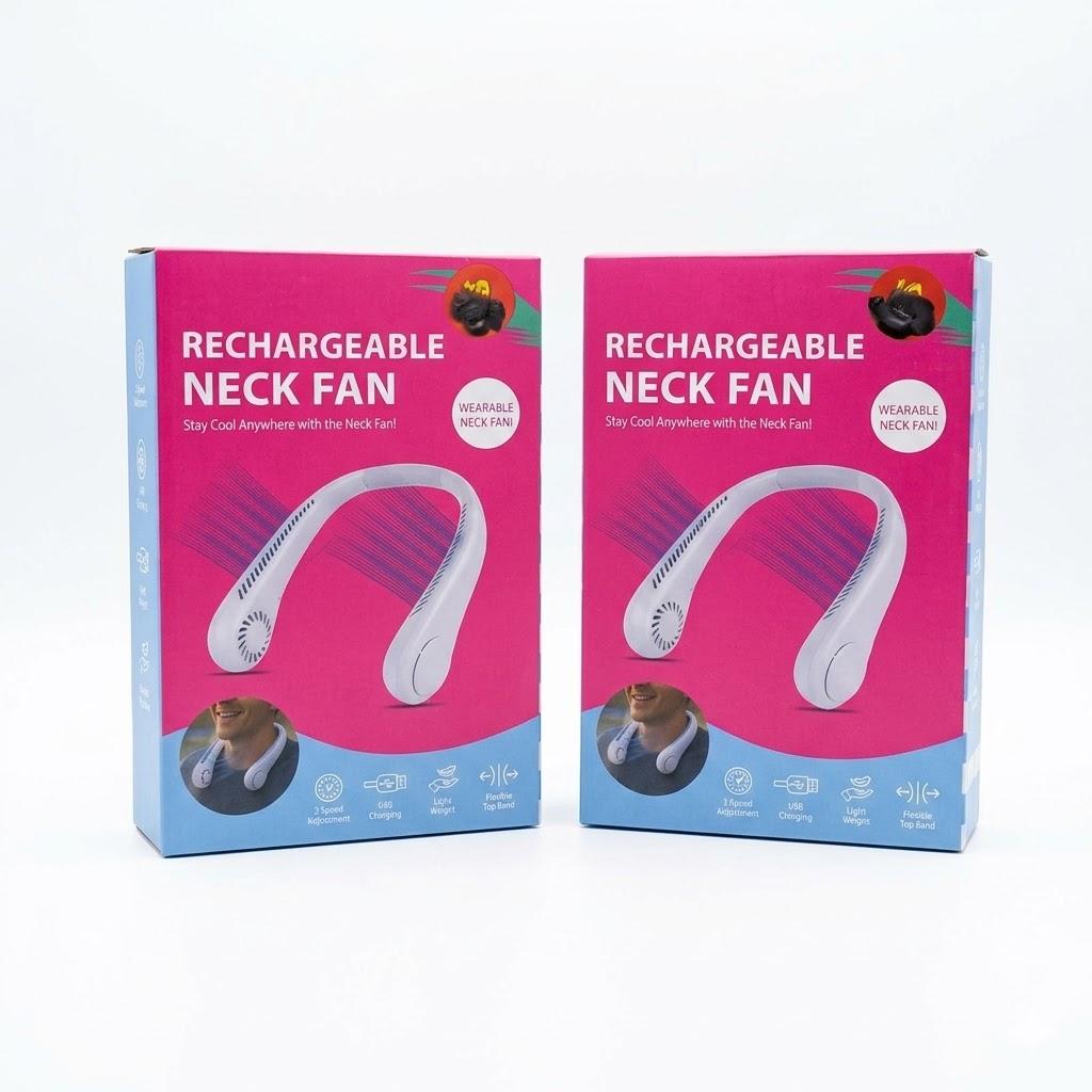 Rechargeable Neck Fan 3 Pack